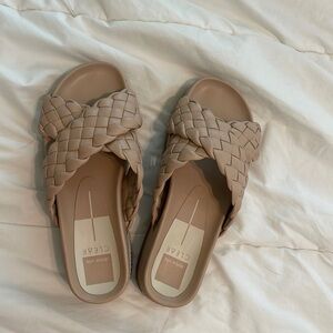 Dolce Vita braided platform sandals